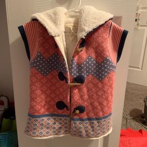 Matilda Jane sherpa lined vest